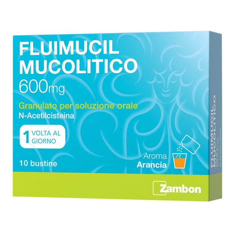 Fluimucil Mucolitico 600 mg 10 bustine