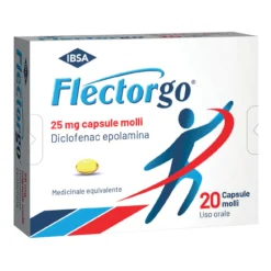 Flectorgo 25 mg 20 Capsule Molli