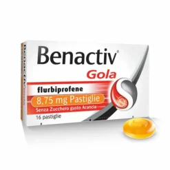 Benactiv Gola 16 Pastiglie S/Z Gusto Arancia
