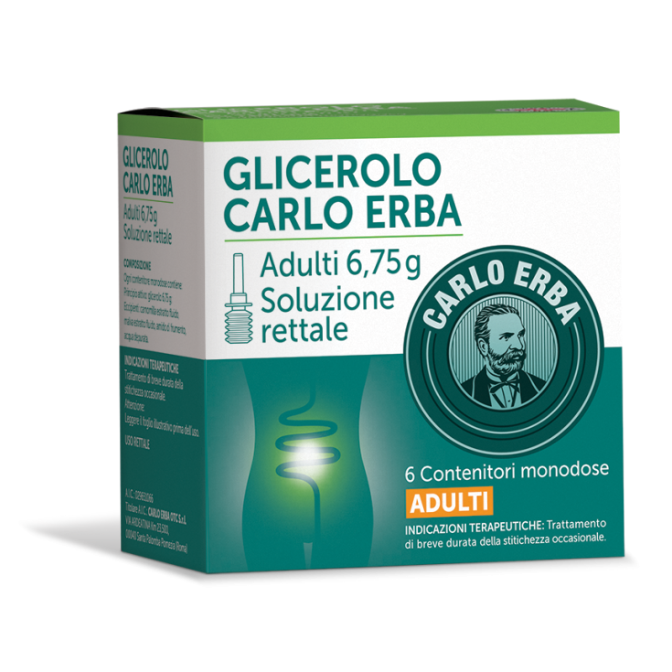 Glicerolo Carlo Erba Adulti Soluzione Rettale
