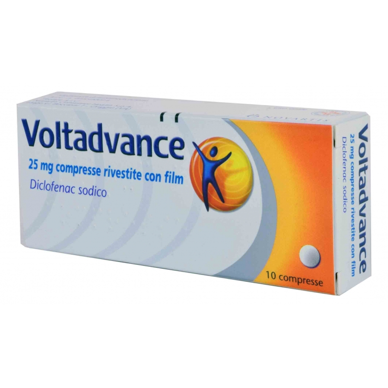 Voltadvance 25 mg 10 Compresse