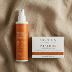PLUSOL Latte Solare SPF50 100ml + PLUSOL IN 30 Compresse
